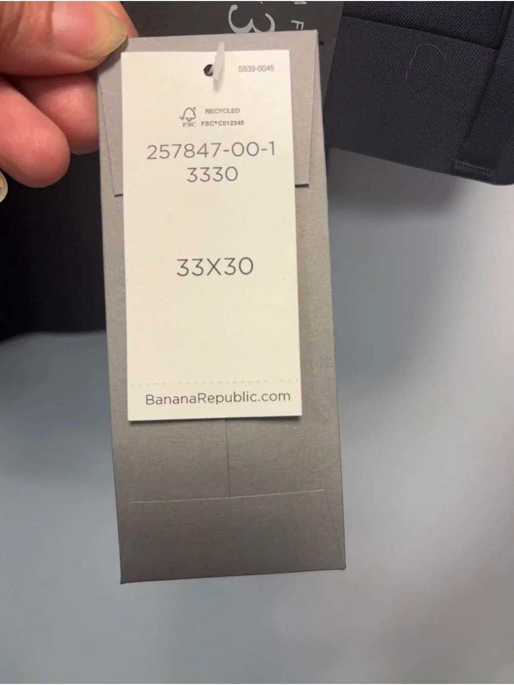 Banana Republic tailored slim